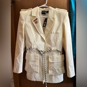 Ivy park twill suit jacket